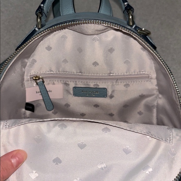 Blue Kate Spade Mini Backpack - Picture 3 of 4